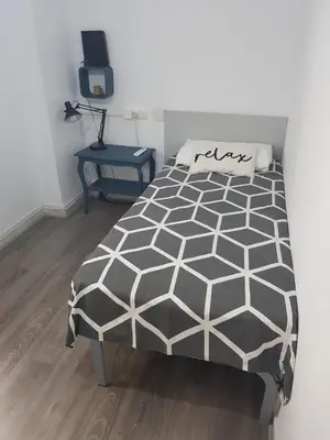 Cama o camas de una habitación en Apartamento arcos céntrico y en la costa