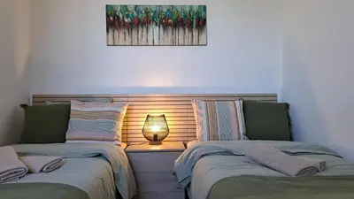 Cama o camas de una habitación en Mojacar Hilltop