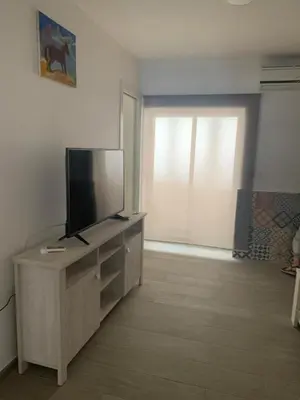Una televisión o centro de entretenimiento en Vivienda Turística Níjar