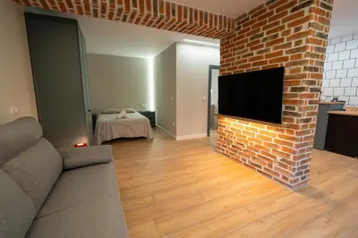 Una televisión o centro de entretenimiento en Palo Cortao