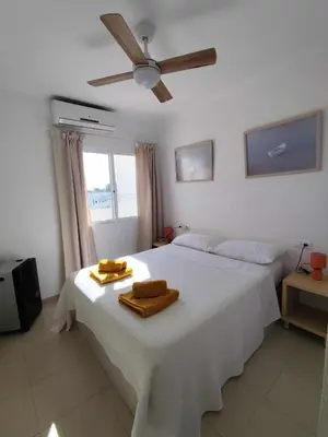 Cama o camas de una habitación en El Romeral