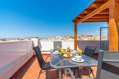 Un balcón o terraza de La Azotea - By Aloha Palma