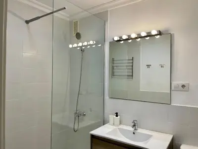 Un baño de Estudio Vista Mar & Piscina - 200 m de la playa