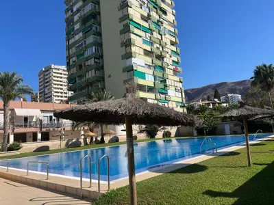 Piscina en o cerca de Estudio Vista Mar & Piscina - 200 m de la playa