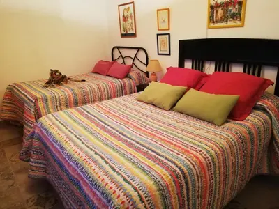 Cama o camas de una habitación en Villa CHELO
