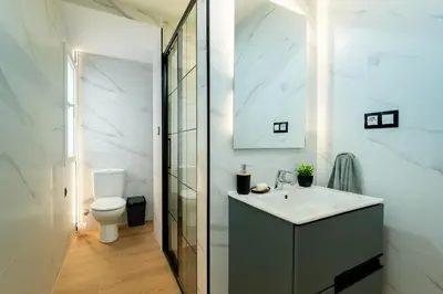 Un baño de Apartamento Vermú
