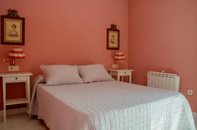 Cama o camas de una habitación en TrendyHomes Villa Los Aros