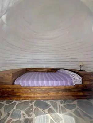 Cama o camas de una habitación en Camping01
