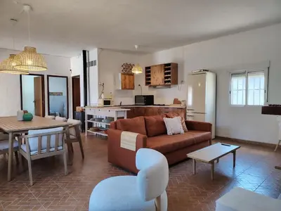 Una cocina o zona de cocina en La casita del desierto, cortijo para 7 personas con piscina privada