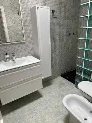 Un baño de Apartamento con vistas al mar en Balanegra