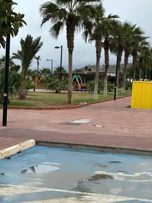 Piscina en o cerca de Apartamento con vistas al mar en Balanegra