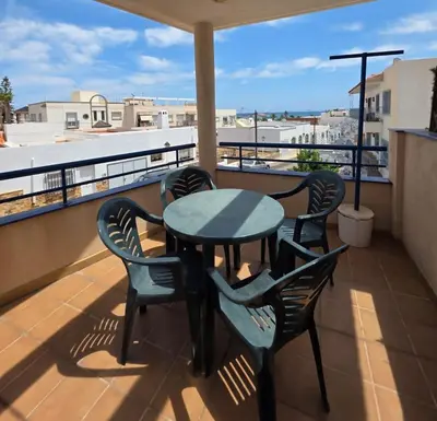 Un balcón o terraza de Brisa MarinaTerraza Vistas a la Isla Free PARKING