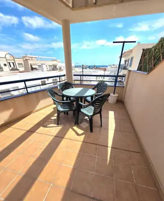 Un balcón o terraza de Brisa MarinaTerraza Vistas a la Isla Free PARKING