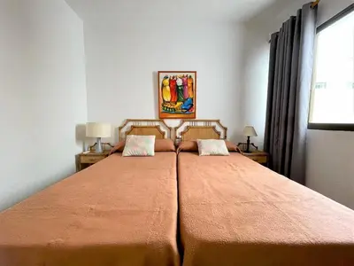 Cama o camas de una habitación en Golf & Beachside Getaway