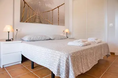 Cama o camas de una habitación en Heavenly Homes Mojacar 95