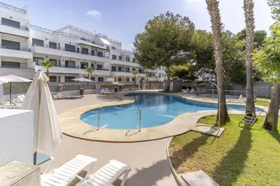 Piscina en o cerca de Garrucha Playa Piscina Wifi Parking Gratis