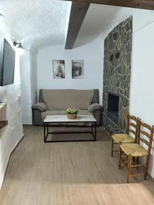 Zona de estar de Casa-cueva 'MI ABUELA L O L A'