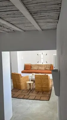 Zona de estar de Casa Esparto