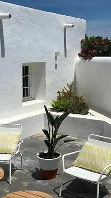 Zona de estar de Casa Esparto