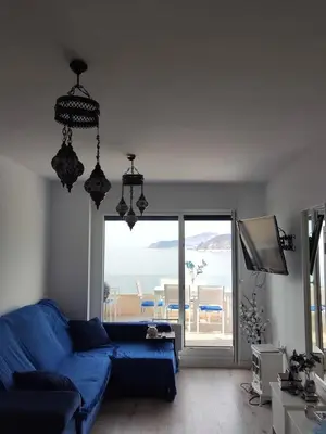 Zona de estar de Sueños del Mediterraneo Estudio