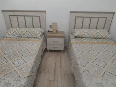 Cama o camas de una habitación en Apartamento top