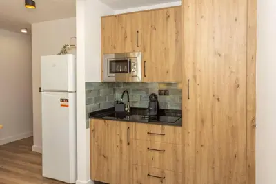 Una cocina o zona de cocina en Cortijillo La molinera