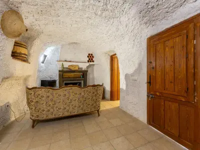 Zona de estar de Holiday Home Cueva Mariana Pineda by Interhome
