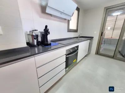 Una cocina o zona de cocina en Soleil-Sérénité Golf Aguilón