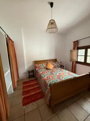 Cama o camas de una habitación en Casa Yegen