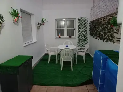 Zona de estar de Apartamento en roquetas de mar