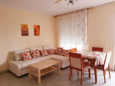 Zona de estar de Casa Caprese