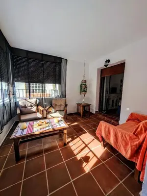 Cama o camas de una habitación en Casona El Chaparral
