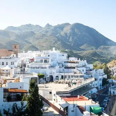 LUXURY HOMEs MOJACAR PUEBLO WITH PANORAMIC VIEWS A POOL JACUZZI AND ROOFTOP GYM