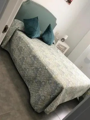 Cama o camas de una habitación en El Rincón de Agua Amarga lll