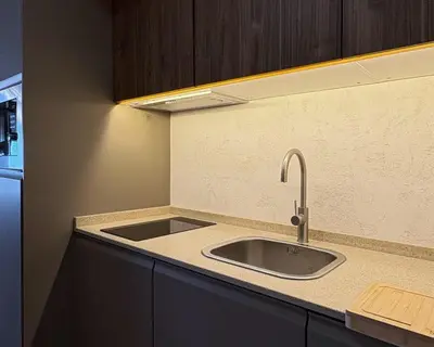 Una cocina o zona de cocina en A paradise with sea views