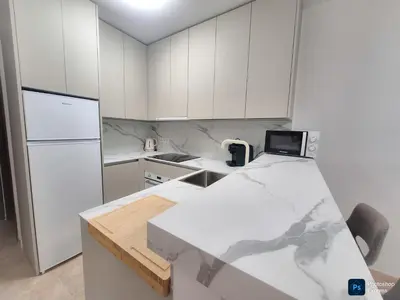 Una cocina o zona de cocina en Le Panorama