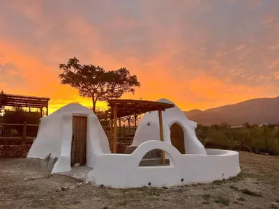 Amanecer o atardecer desde el camping o alrededores