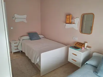 Cama o camas de una habitación en Alboran - RETAMAR EXPERIENCE