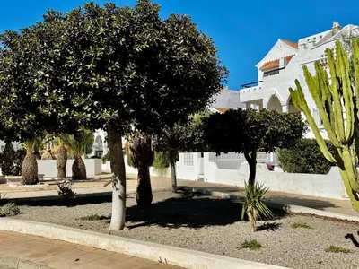 Jardín al aire libre en Apartment near Playa Serena & Golf Club