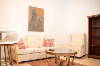 Zona de estar de Casa Hermosamía
