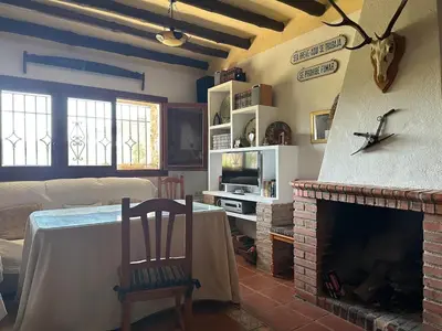 Una cocina o zona de cocina en Cortijo El Rincón