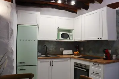Una cocina o zona de cocina en La Cuadra