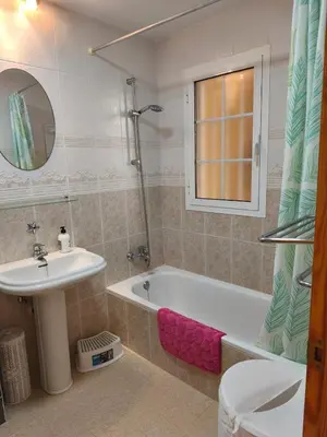 Un baño de Almerimar Sea, Golf and Views