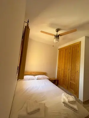 Cama o camas de una habitación en Apartamento Torres