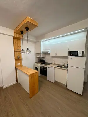 Una cocina o zona de cocina en Apartamentos JM - Sea & Sun