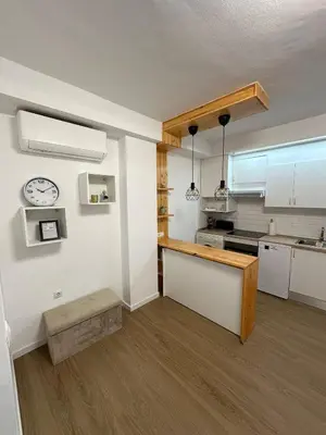 Una cocina o zona de cocina en Apartamentos JM - Sea & Sun