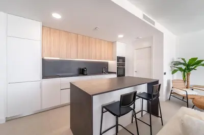 Una cocina o zona de cocina en Medblue Vista Sea View Retreat