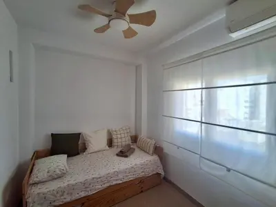 Cama o camas de una habitación en Central and Cozy Retreat - Ferienwohnung Almería