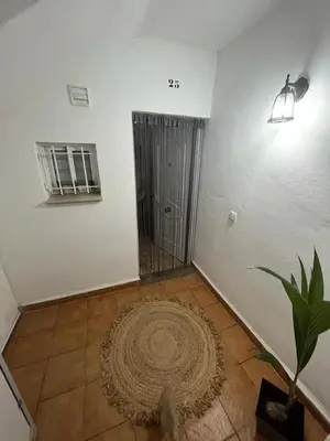 Plano de apartamento en Vera Playa con piscina privada