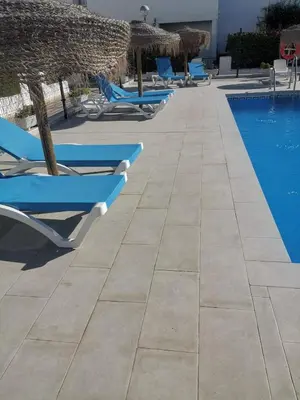 Piscina en o cerca de apartamento en Vera Playa con piscina privada
